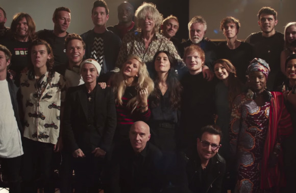 Band Aid 30 - Do They Know It's Christmas? (2014) Video