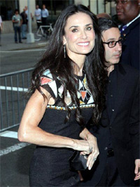 Demi Moore. Lifetime's Screening of five at Skylight Studios . New York City, USA - 26.09.11 