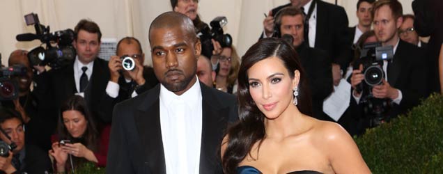 Kim and Kanye Wed