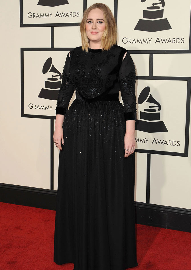Adele  at the 58th Grammy Awards  held at the Staples Center  Los Angeles  February 15th 2016