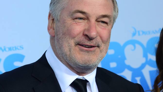 Alec Baldwin at the premiere of Boss Baby