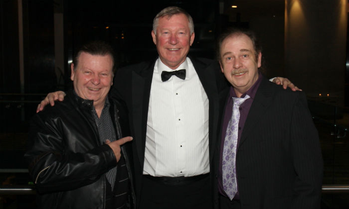 The Fureys with Alex Ferguson