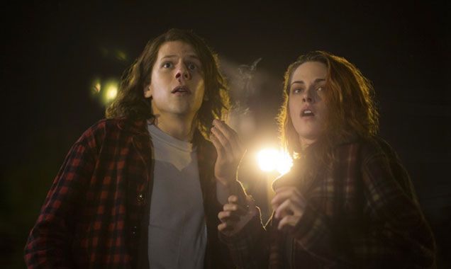 Kristen Stewart and Jesse Eisenberg in American Ultra