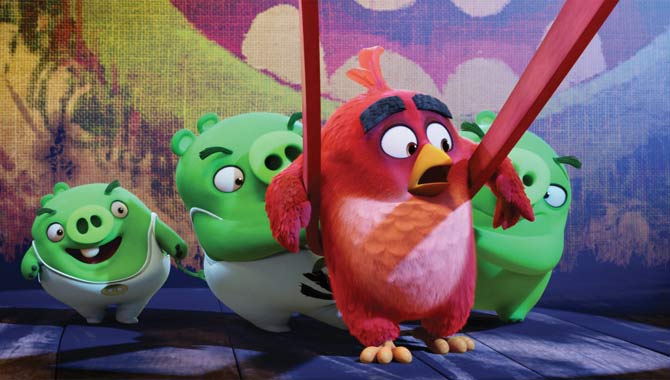 The Angry Birds - Red and the Pigs