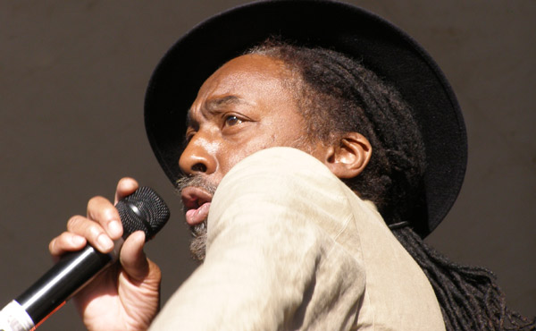 Angus Gaye of Aswad Playing Lounge On The Farm 2013