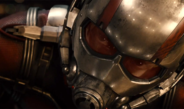 Paul Rudd's epic 'Ant-Man' mask