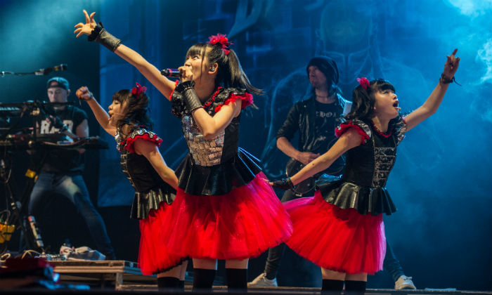 Babymetal at Download Festival 2015 / Photo Credit: Katja Ogrin/PA Archive/PA Images