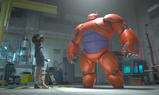 Hiro and Baymax were redesigned to be more 'Disney friendly'