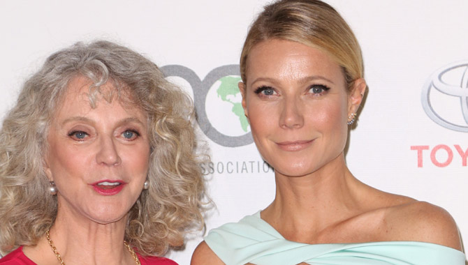 Blythe Danner and Gwyneth Paltrow