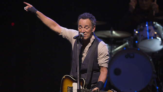 Bruce Springsteen live in Australia in 2017