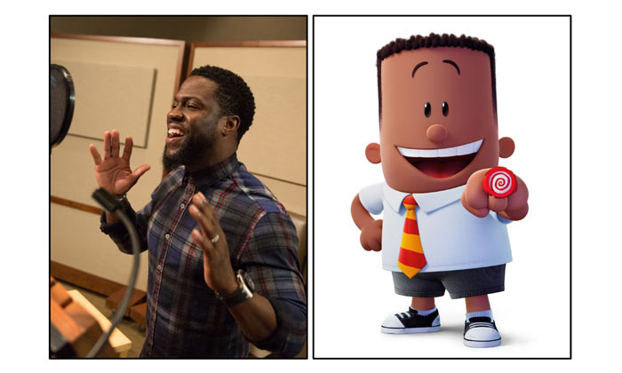 Kevin Hart plays George Beard in Captain Underpants