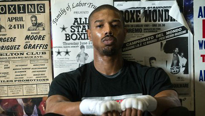 Michael B. Jordan stars as the son of apollo creed