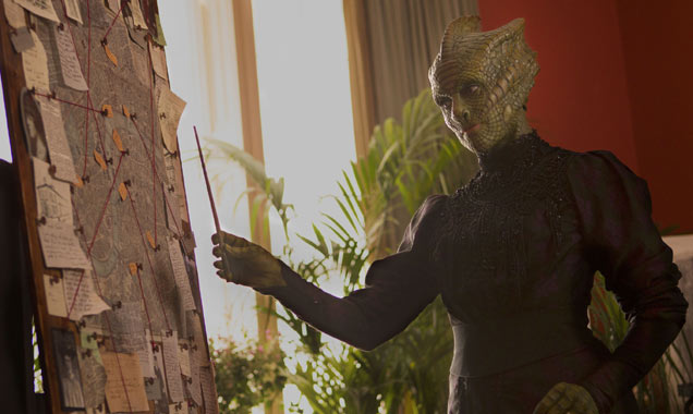 Neve McIntosh as Madama Vastra in 'Doctor Who'