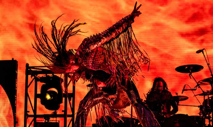 Rob Zombie hit the Zippo stage on Saturday