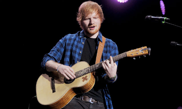 Ed Sheeran performs live in Milan