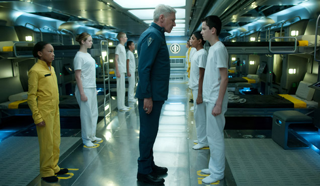 Harrison Ford Asa Butterfield Ender's Game