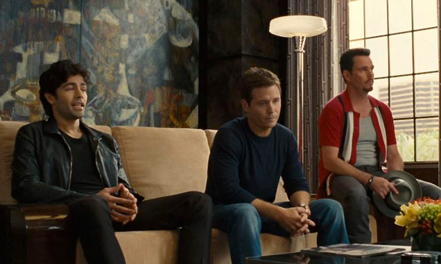 Adrian Grenier, Kevin Connolly and Kevin Dillon star in 'Entourage'