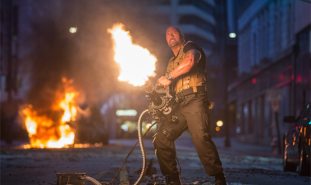 Dwayne Johnson in 'Furious 7'