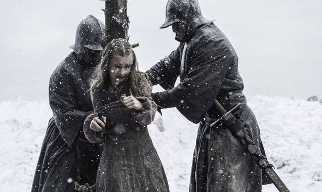 Kerry Ingram as Shireen Baratheon falls victim to the ninth episode