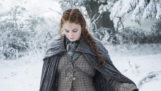 Sophie Turner returned to 'Game of Thrones' this season as Sansa Stark