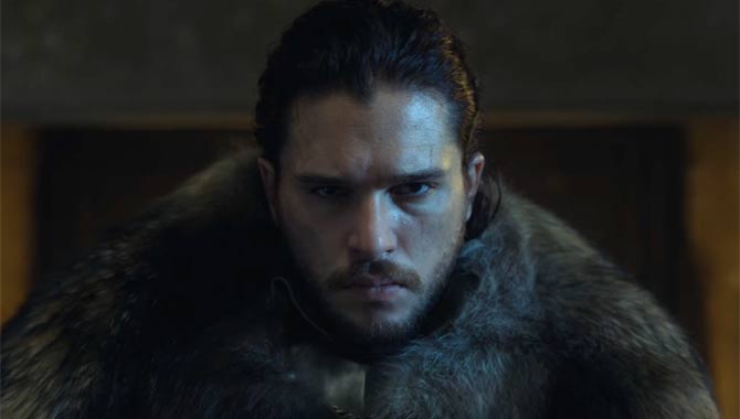 Kit Harington has starred as Jon Snow in 'Game of Thrones' since the beginning