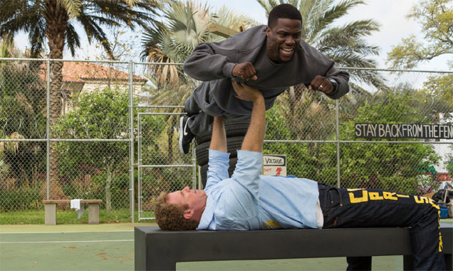 Kevin Hart and Will Ferrel in 'Get Hard'