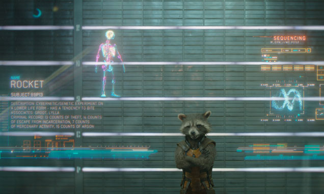 Bradley Cooper lends his voice to Rocket in 'Guardians of the Galaxy'