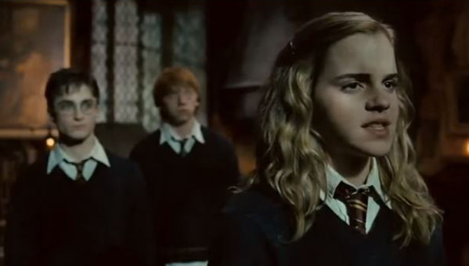 Hermione in 'Harry Potter and the Order of the Phoenix'