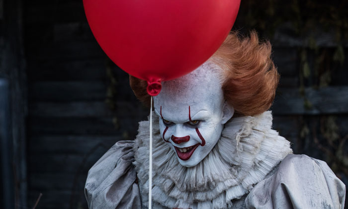 Bill Skarsgård as Pennywise in 'IT'