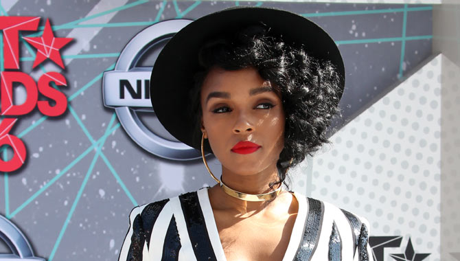 Janelle at the BET Awards