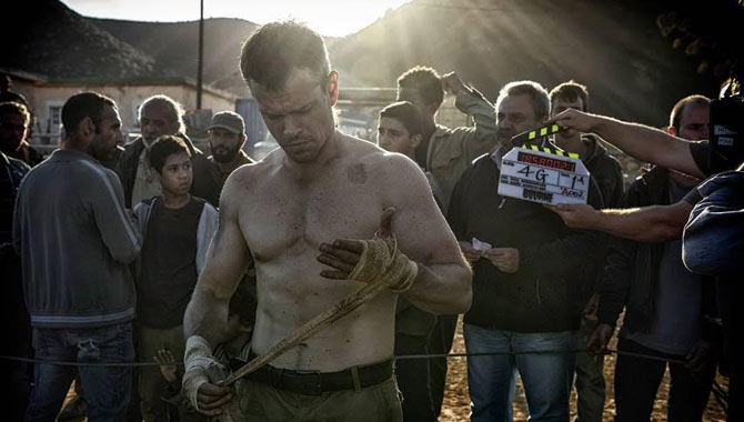 Matt Damon in Jason Bourne