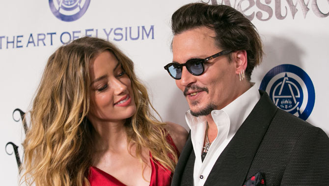 One of the final times Amber Heard & Johnny Depp were seen in Public together