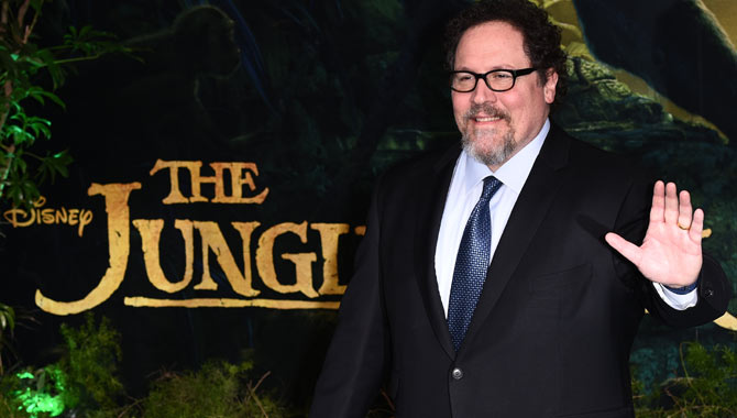 Favreau at the premiere of Jungle Book