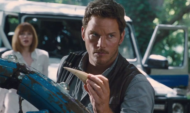 Chris Pratt in 'Jurassic World' still 1