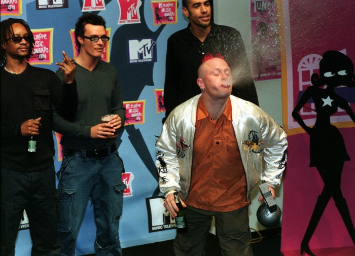 Keith Flint at the MTV Awards 1998 / Photo Credit: Stefan Rousseau/PA Archive/PA Images