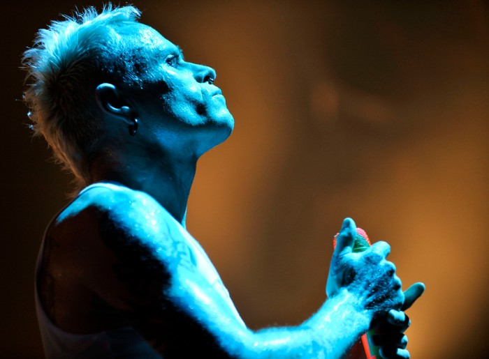 Keith Flint performs with The Prodigy at Wembley Arena in 2009 / Photo Credit: Matt Crossick/Empics Entertainment