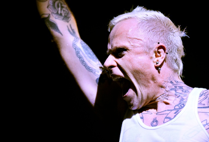 Keith Flint performs with The Prodigy at Wembley Arena in 2009 / Photo Credit: Matt Crossick/Empics Entertainment/PA Images