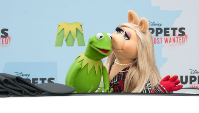 Kermit and Miss Piggy