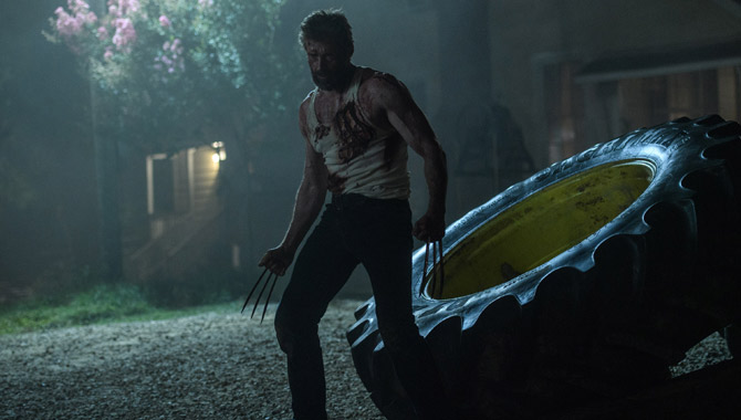 Hugh Jackman took the titular role in his final 'X-Men' flick, 'Logan'