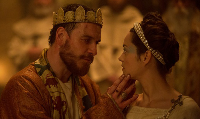 Marion Cotillard and Michael Fassbender in 'Macbeth'