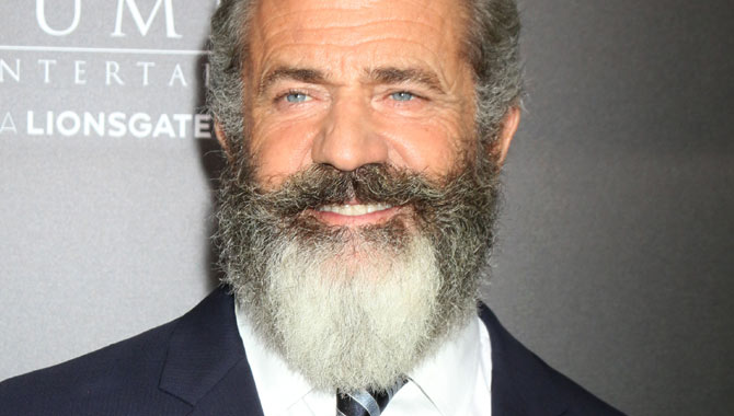 Mel Gibson at the premiere for Hacksaw Ridge