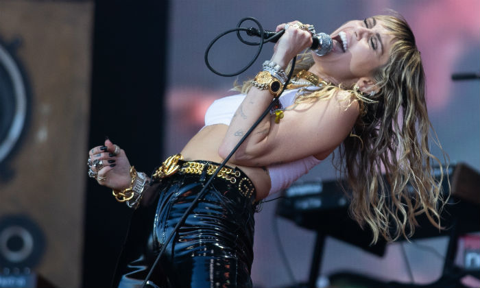 Miley Cyrus at Glastonbury 2019 / Photo Credit: Aaron Chown/PA Wire/PA Images