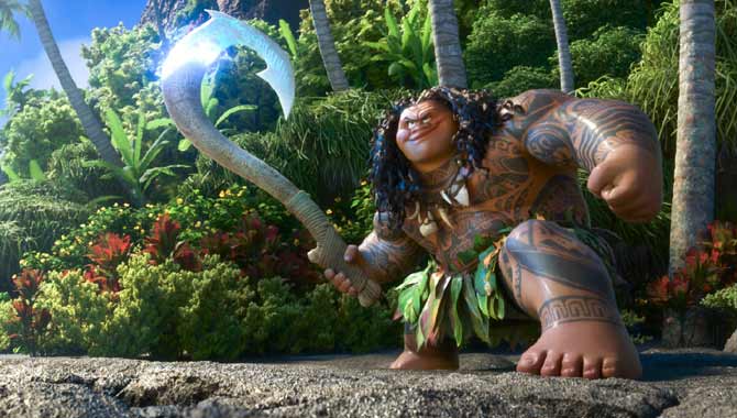 Maui in Moana