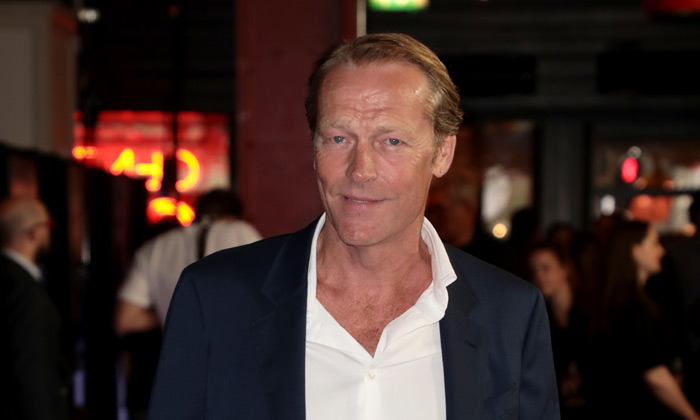 Iain Glen on the red carpet in London