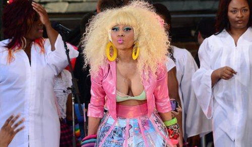 Nicki Minaj at ABC's 'Good Morning America'