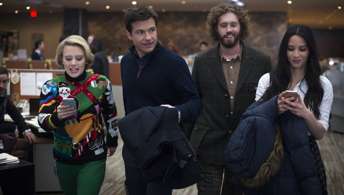 Kate McKinnon, Jason Bateman and T.J. Miller