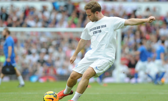 Olly Murs at Soccer Aid 2014