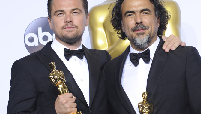 Leonardo DiCaprio and Alejandro G. Inarritu