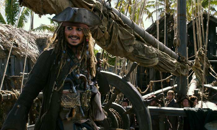 Johnny Depp as Jack Sparrow