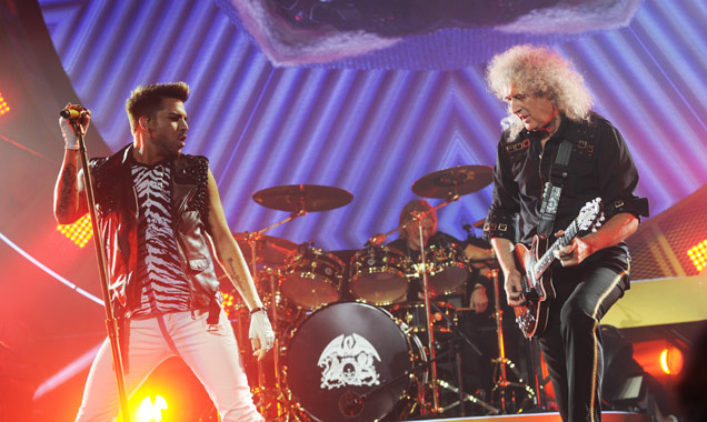 Adam Lambert Brian May Queen